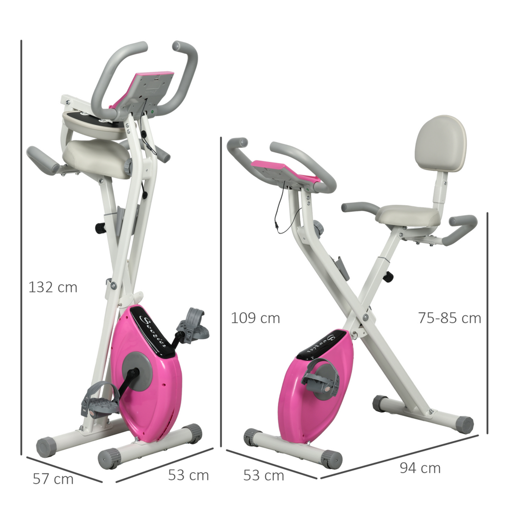 Folding Exercise Bike – Low-Impact Home Cycling for All Fitness Levels
