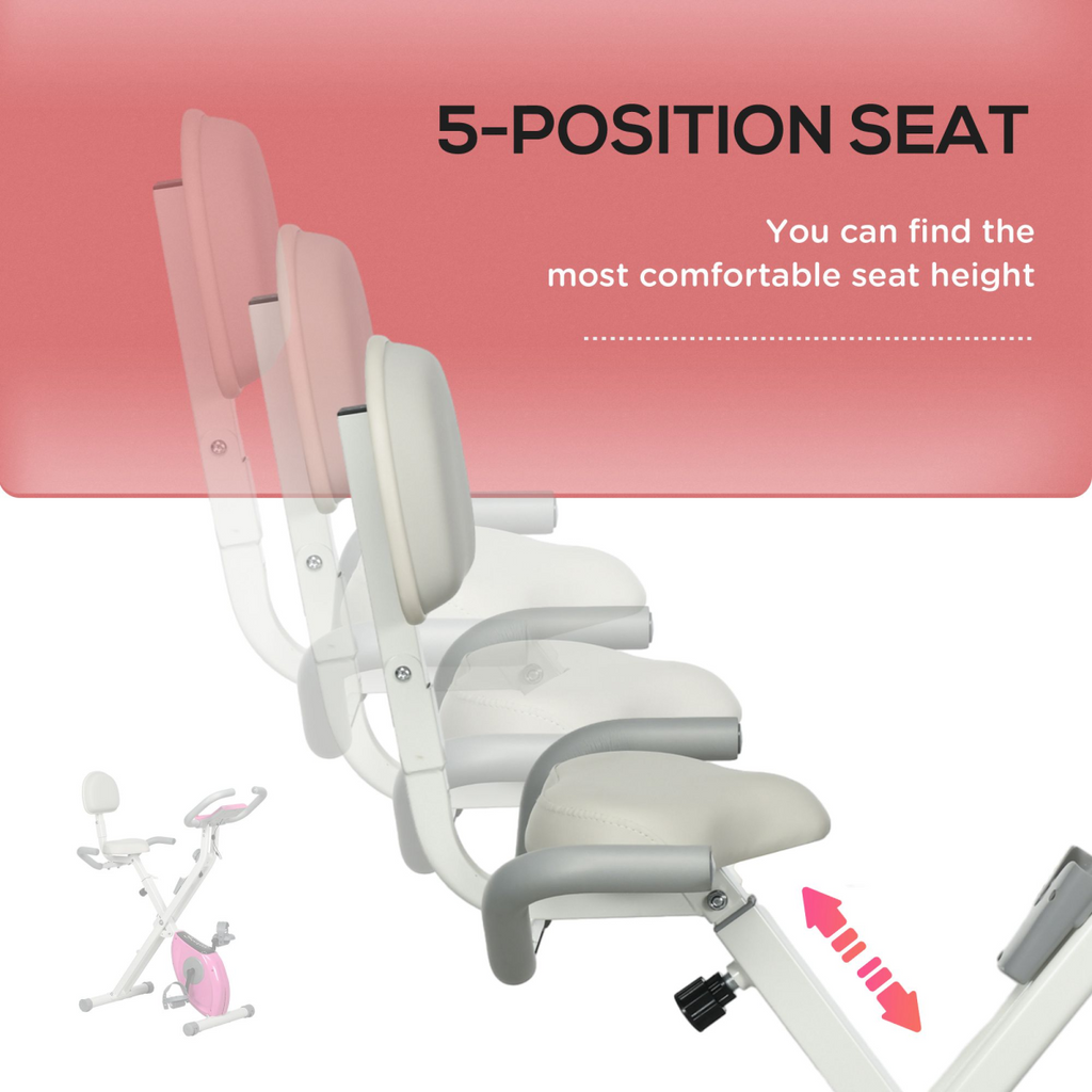 Folding Exercise Bike – Low-Impact Home Cycling for All Fitness Levels