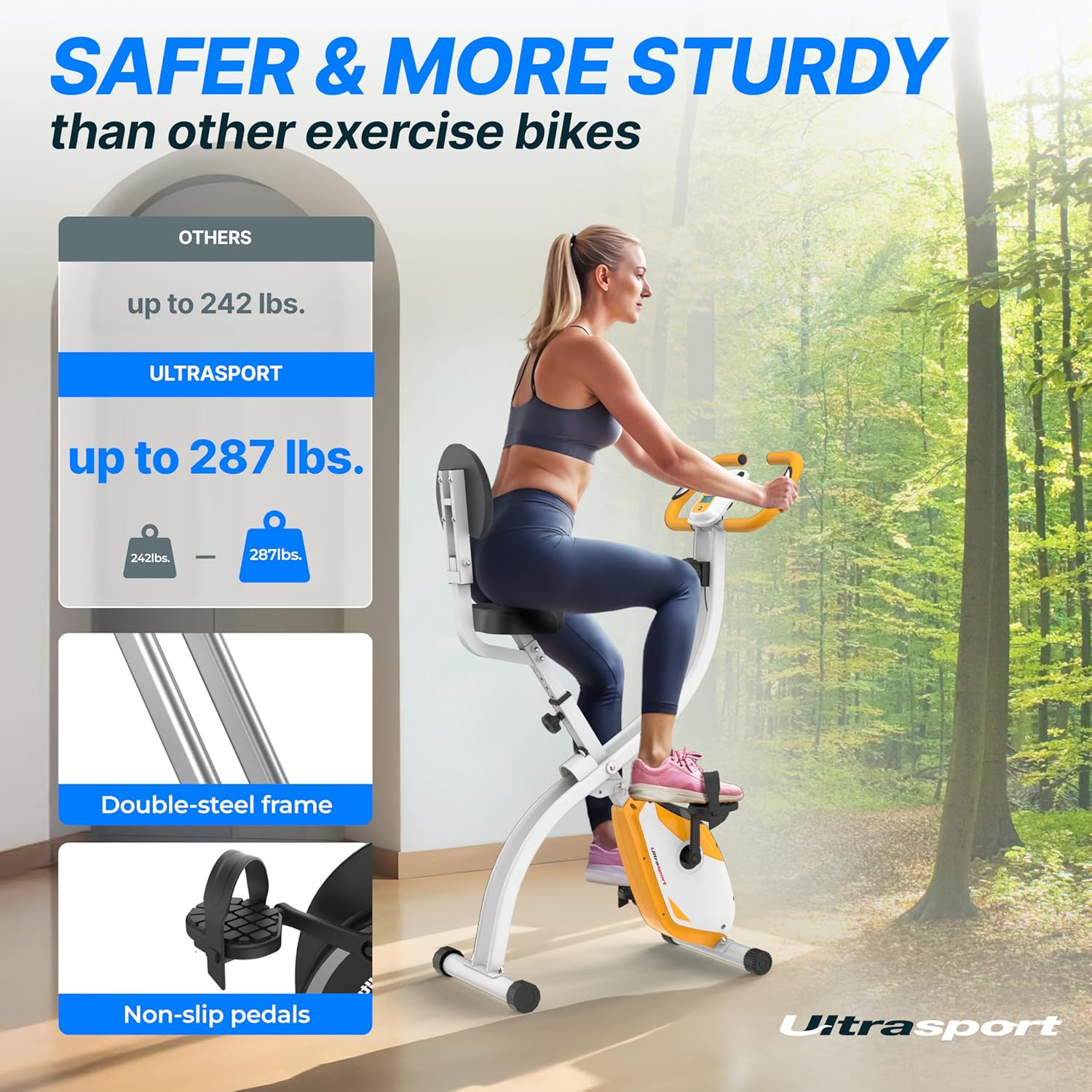 Exercise bike that can be taking anywhere