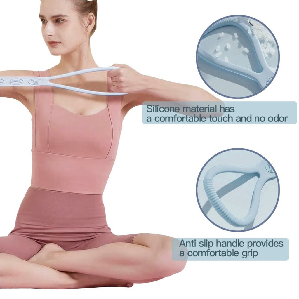 Silicone stretching band, strong and durable.