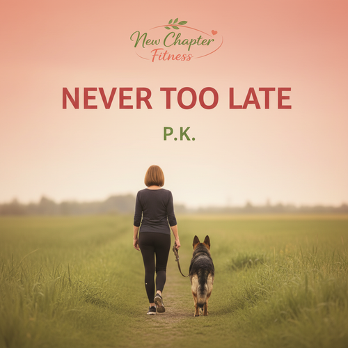 Never Too Late - Square Cover